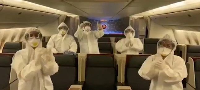 Kabin amiri kızının doğum gününü böyle kutladı