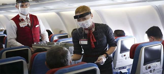 Uçak yolculuğunda fiziki temassızlık kriteri