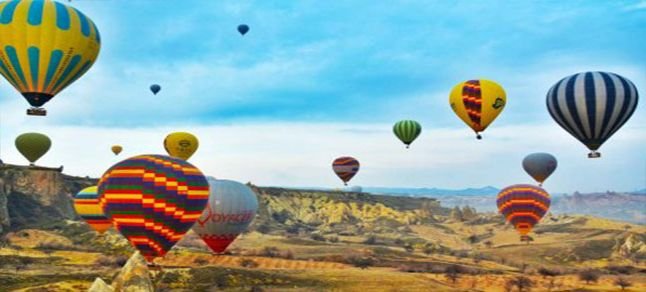 Pamukkale’de balon uçuşları başlıyor