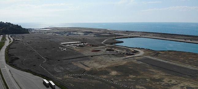 Rize- Artvin Havalimanı’nda üst yapılar şekilleniyor