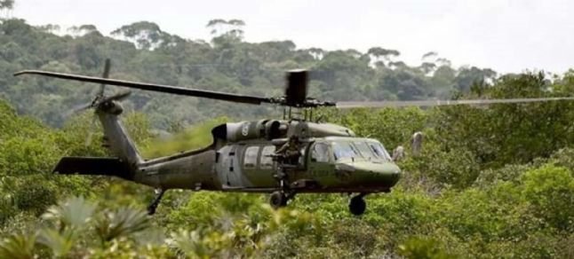 Kolombiya’da helikopter kazası