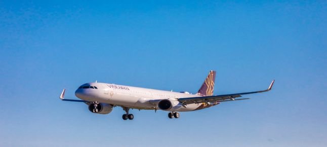 Vistara, A321neo uçağını aldı