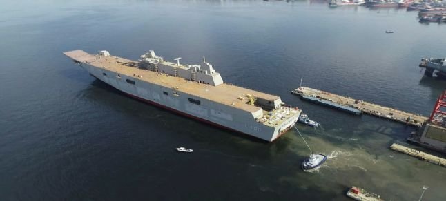 Cumhurbaşkanı’nın uçak gemisi çağrısına karşılık geldi