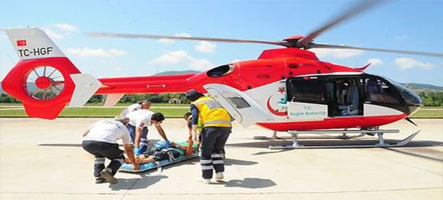 Hava ambulansı uçuşları azaldı