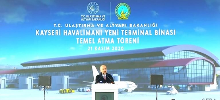 Kayseri Havalimanı için yeni terminal