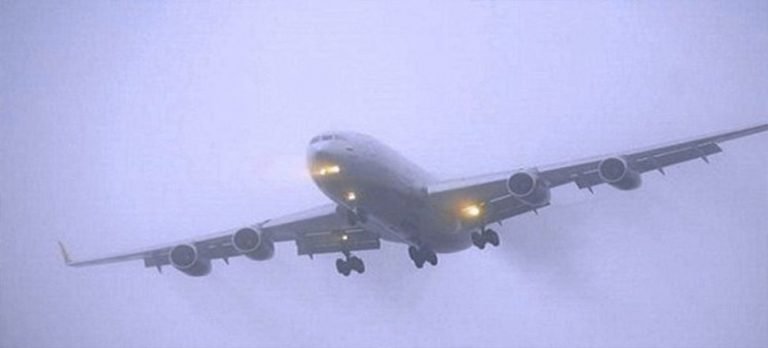 Kars’ta hava ulaşımına sis engeli!