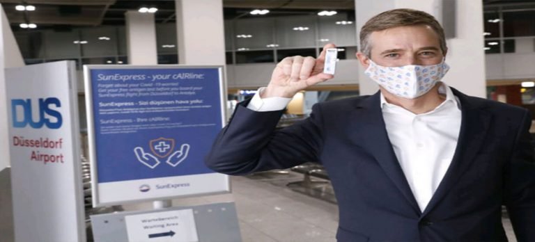 SunExpress, uçuş öncesi antijen testi denemelerine başladı