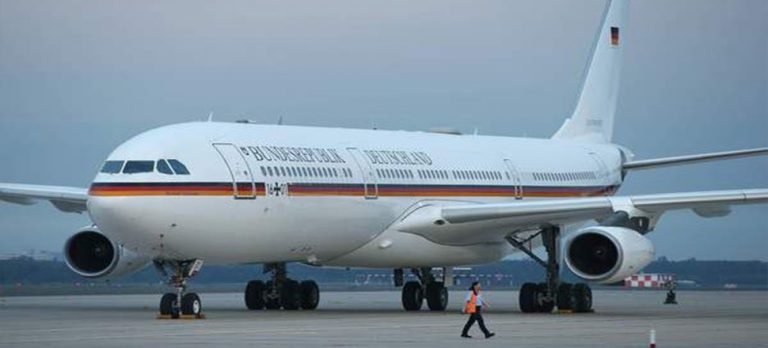 Almanya’da devletin zirvesine yeni uçak