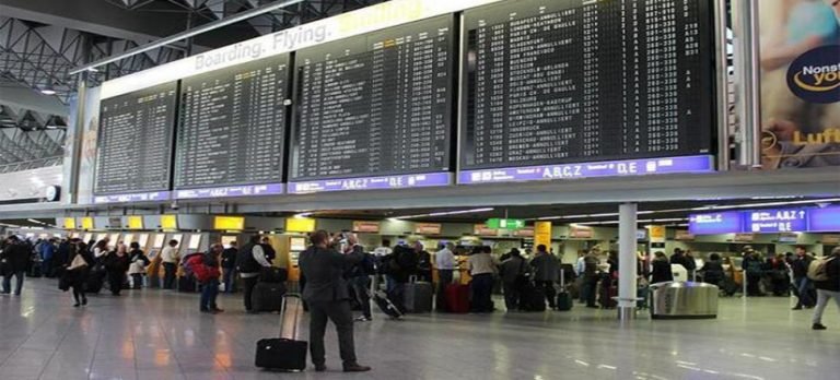 Alman havalimanlarında yolcu sayısı yüzde 74 düştü