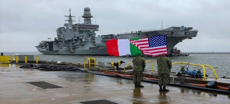 İtalyan uçak gemisi Cavour, F-35B sertifikası için ABD’de