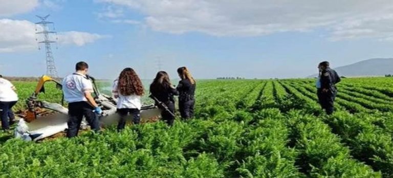 İsrail’de küçük uçak düştü: 2 ölü