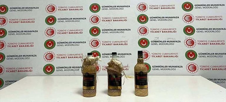 İstanbul Havalimanı’nda sıvı kokain ele geçirildi