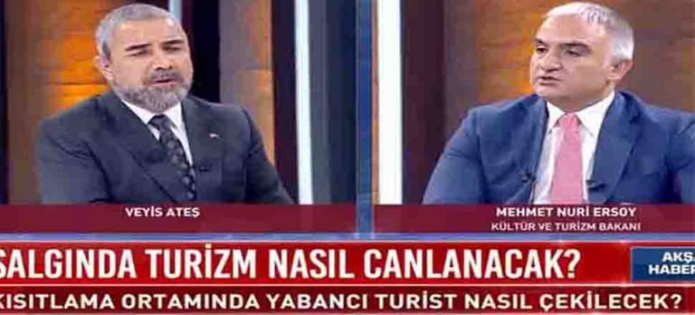 Mehmet Nuri Ersoy: Turizmi nisanda açarız ağustosta dolarız