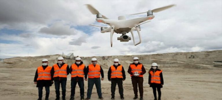 Maden sahalarında ‘drone’ ile denetim dönemi başladı