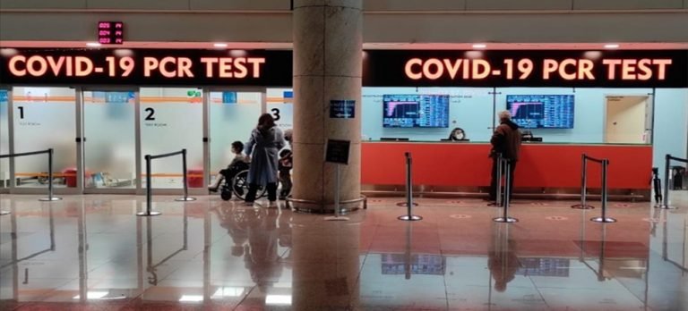 Normal ve mutasyonlu Kovid-19 Esenboğa Havalimanı’ndaki merkezde aynı anda belirlenecek
