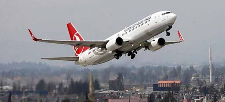 Erbil Havalimanı kapatıldı, THY uçağı geri döndü