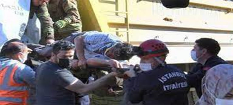 Sabiha Gökçen Havaalanı’nın inşaat sahasında kaza!