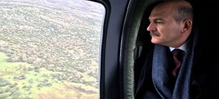 Bakan Soylu’yu taşıyan helikopter zorunlu iniş yaptı!