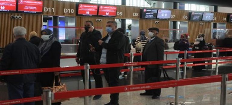 İstanbul Havalimanı’nda tam kapanma hareketliliği