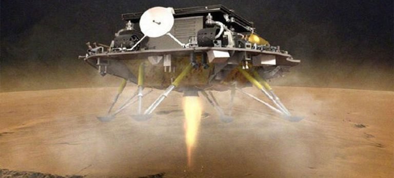 Çin, Zhurong’un Mars’a iniş yaptığını açıkladı
