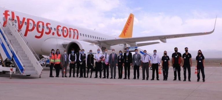 Pegasus hava yolları Iğdır seferleri başladı