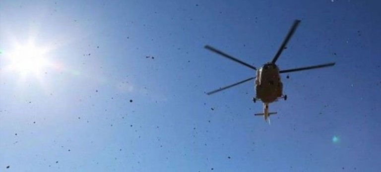 Çin’de helikopter düştü: 4 ölü