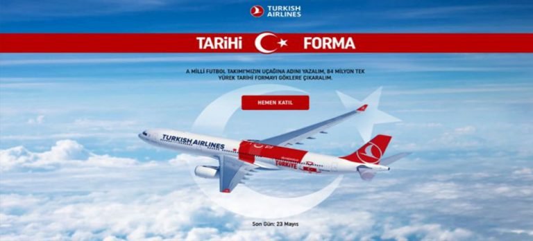 THY’den tarihi forma! Milyonlarca kişinin adı yazacak