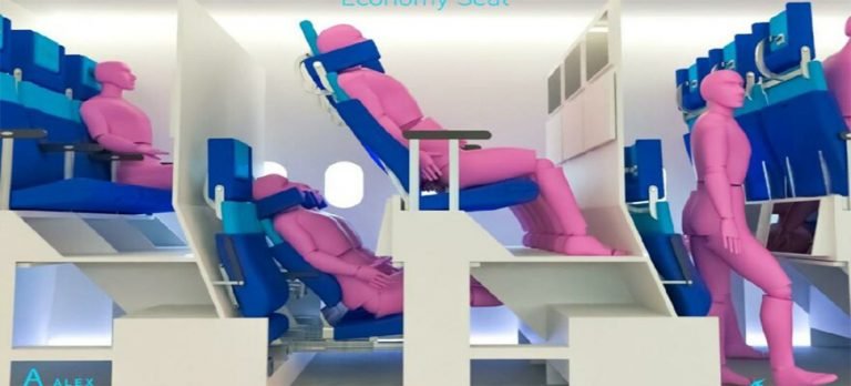 Covid-19’a karşı dikkat çeken uçak koltuğu tasarımı