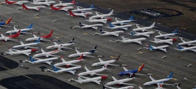 Avrupa´da hala 3 bin 400 yolcu uçağı yerde bekliyor