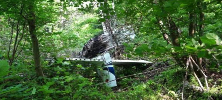 Almanya’da küçük uçak düştü: 1 ölü