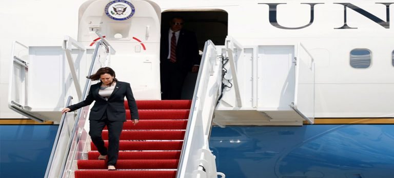 ABD Başkan Yardımcısı Harris’in uçağı zorunlu iniş yaptı