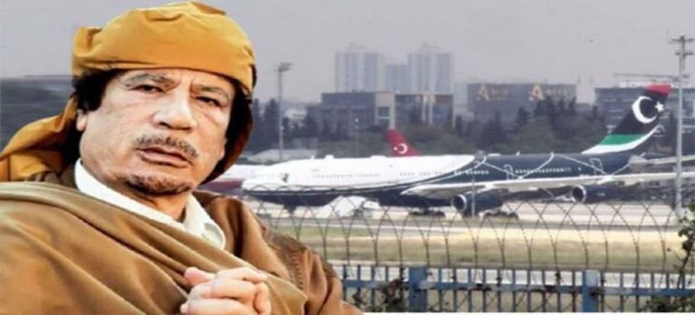 Kaddafi’nin uçağı bakım çalışmalarının ardından Libya’ya uçtu