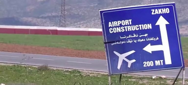 Duhok Uluslararası Havalimanı projesi start aldı