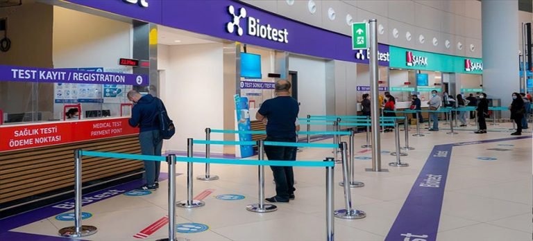 İstanbul Havalimanı Test Merkezi’nde Dakikalar İçinde Covid-19 Testi