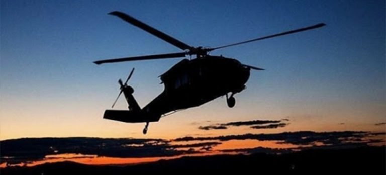Maraş’ta Uçak ve helikopterler havalandı