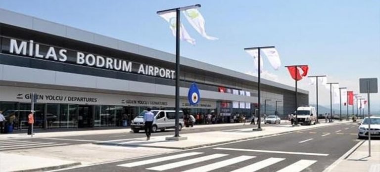 Milas – Bodrum Havalimanı’nda yangın paniği