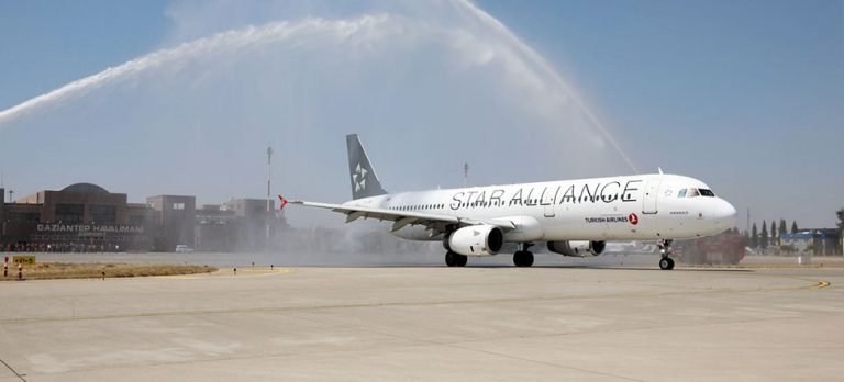 Gaziantep’ten Avrupa’ya direkt uçuşlar başladı