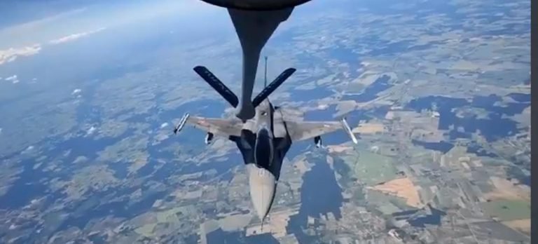 Türk Hava Kuvvetleri, havada yakıt ikmali desteği sağladı