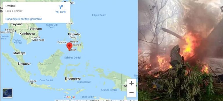 Filipin askeri uçak kazasında yolcu ve ölü sayısı arttı.