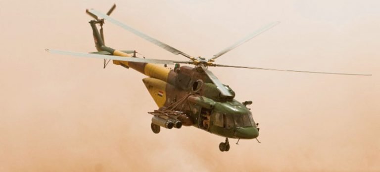 Irak’ta askeri helikopter düştü: 5 ölü
