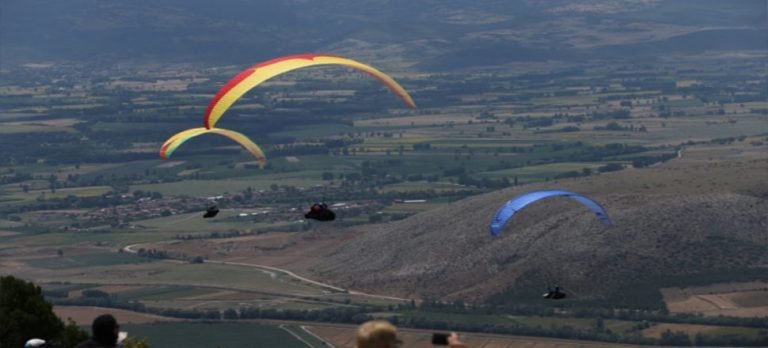 Tokat’ta yamaç paraşütü sırasında talihsiz kaza