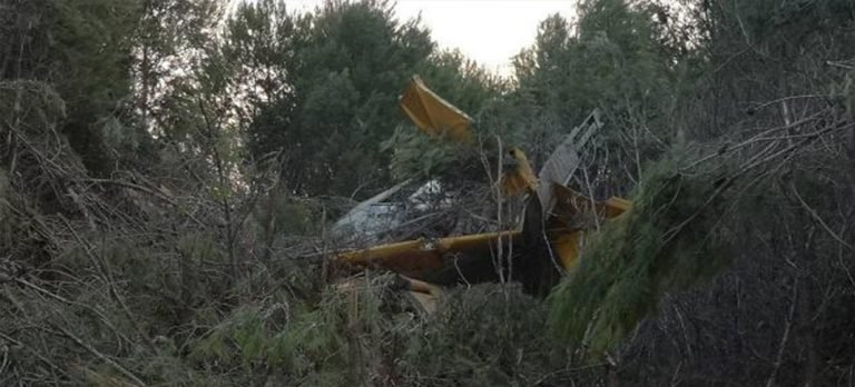 Yunanistan’da yangın söndürme uçağı düştü
