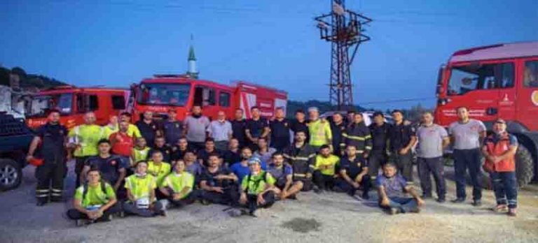 THY’nin “Gönüllü” yangın söndürme timi