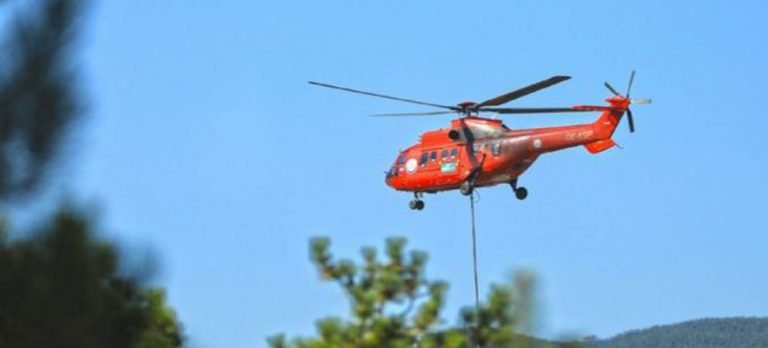 WWF’nin kırmızı helikopteri 4 günde 322 sorti yaptı