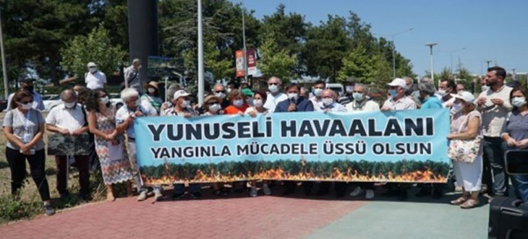 Yunuseli Havalimanı yangın müdahale üssü olsun