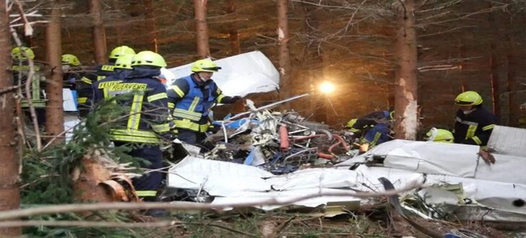 Almanya’da uçak düştü! Pilot hakkında kan donduran iddia