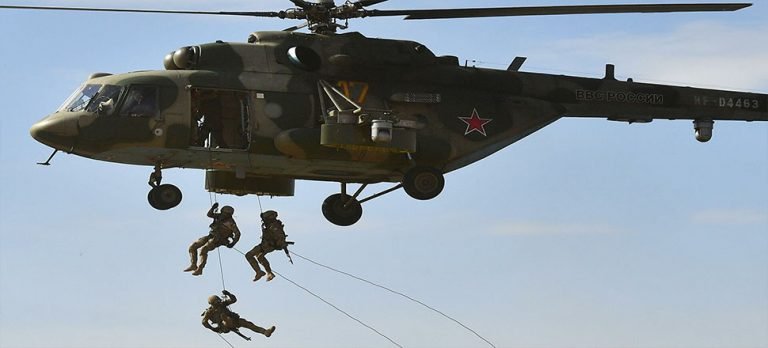 Rus helikopterleri, Kırgızistan’da tatbikat düzenledi