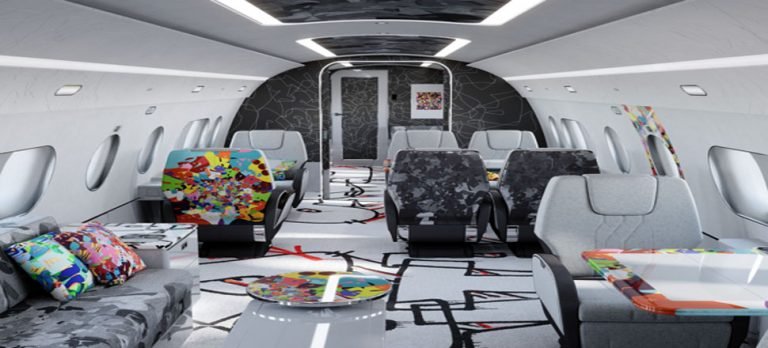 ACJ ve Cyril Kongo, özel bir ACJ TwoTwenty kabin tasarımı yarattı