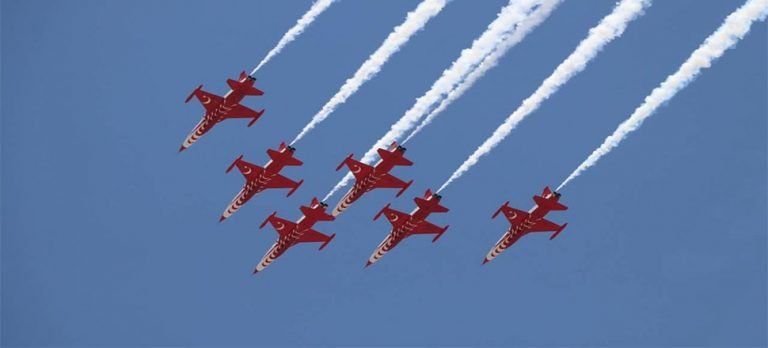 Türk Yıldızları Boğaz’ı selamladı