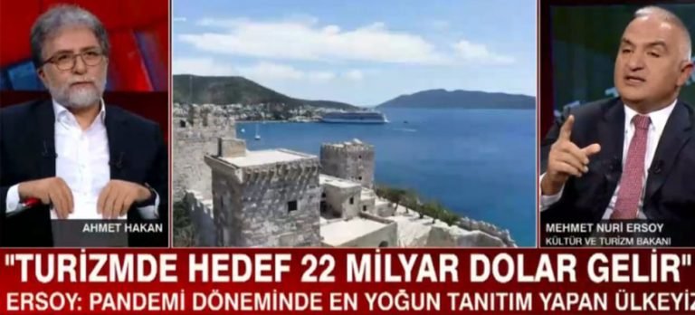 Bakan Ersoy : Hedefimizi revize ettik, 28 milyon turist, 22 milyar gelir